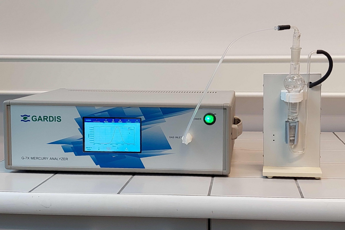 Analysis of liquids with accessories GA512